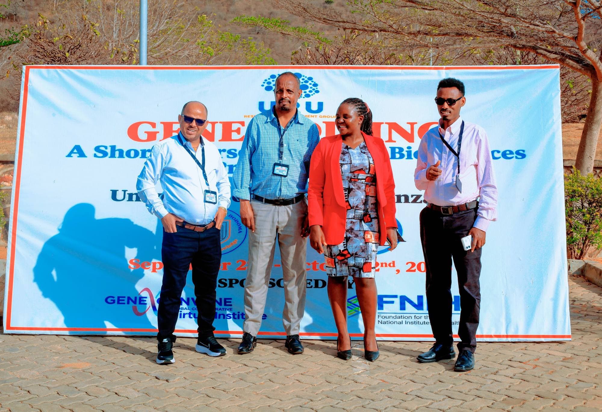 Facilitators at the University of Dodoma