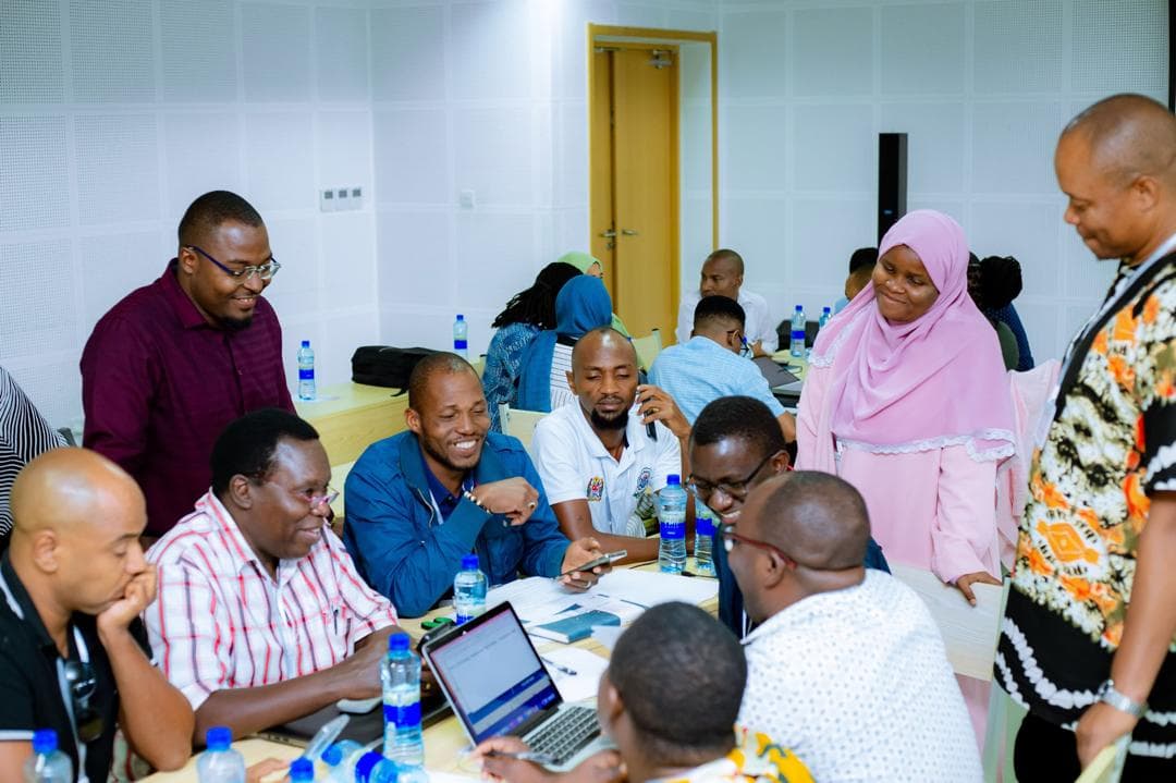 Group work at the Dar es Salaam course